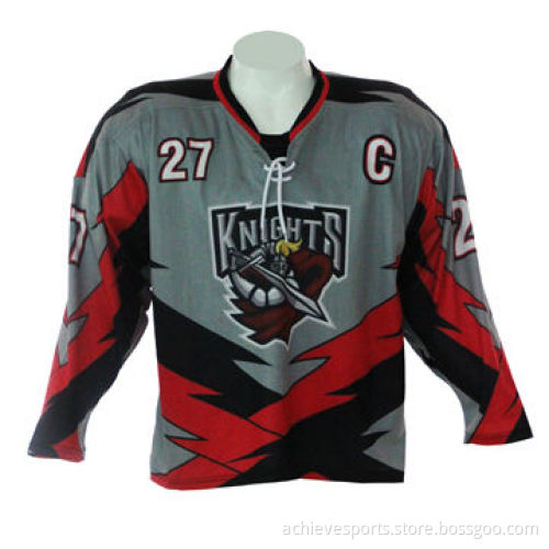Hockey Jersey, with 100% Polyester Dry Fit Material
